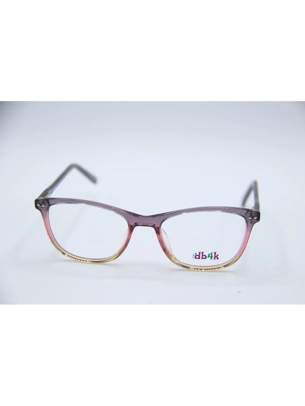 Db4K Free Spirit C1 Gray Pink Brown Authentic Eyeglasses 46-16